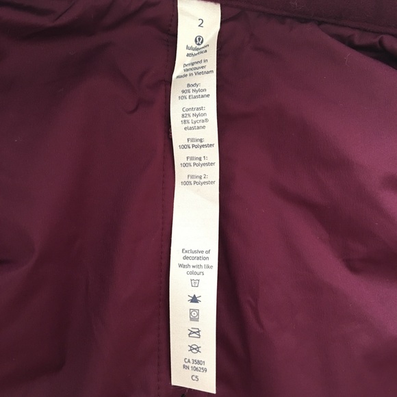 Lululemon Plum Run for Cold Vest - Picture 7 of 8